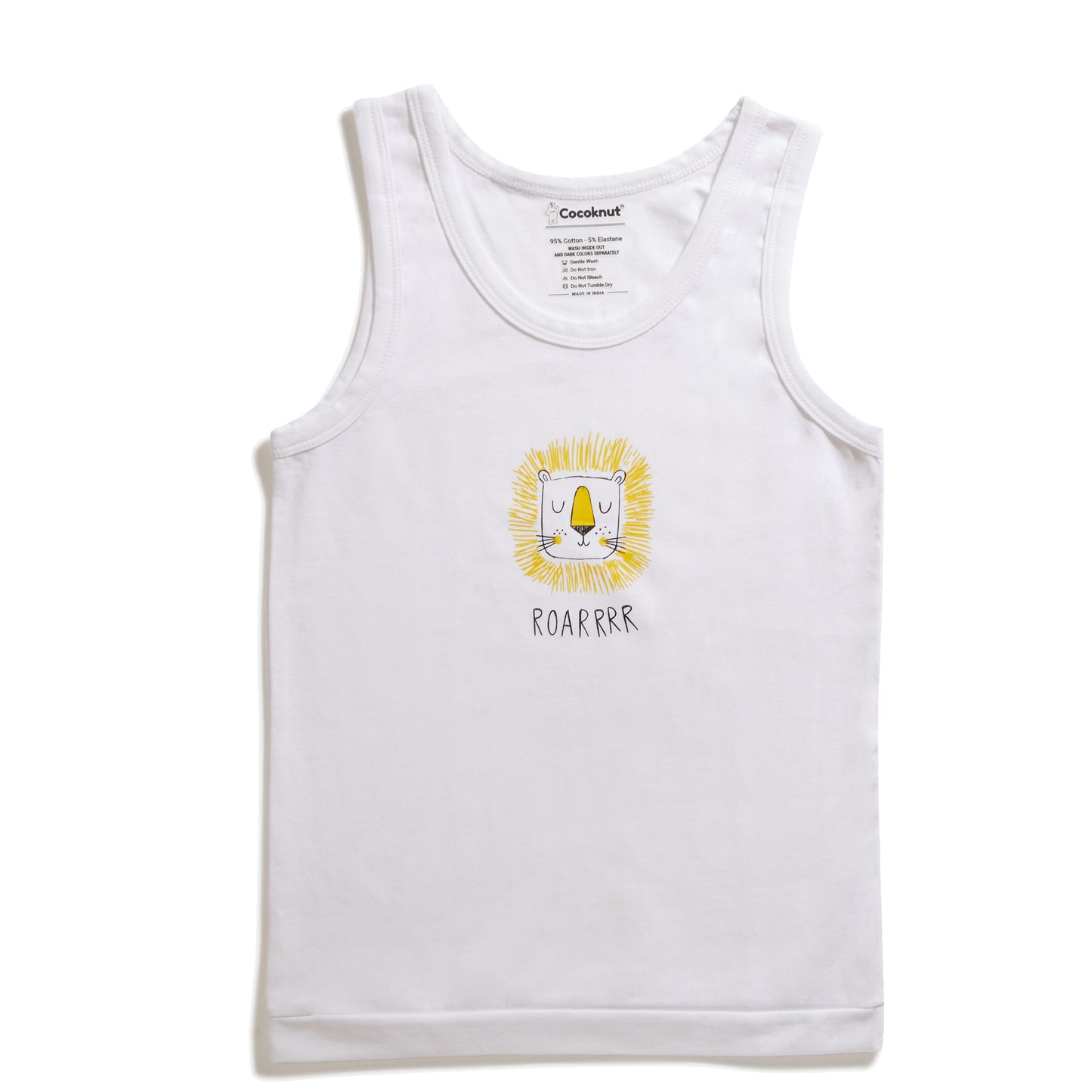 Roarrrr Dino Boys Vest (Pack of 2)