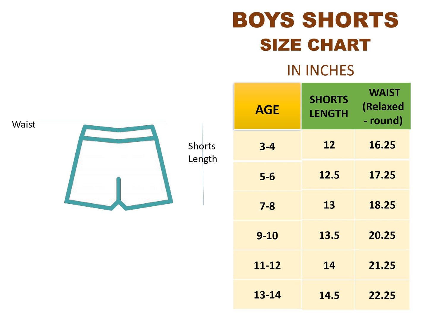 Running Stripes Boys Shorts (Pack of 3)