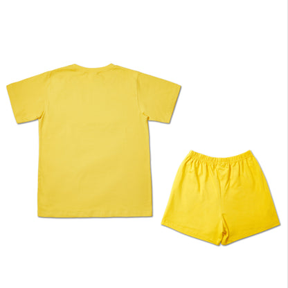 Play Yellow Boys T-shirt and Shorts set