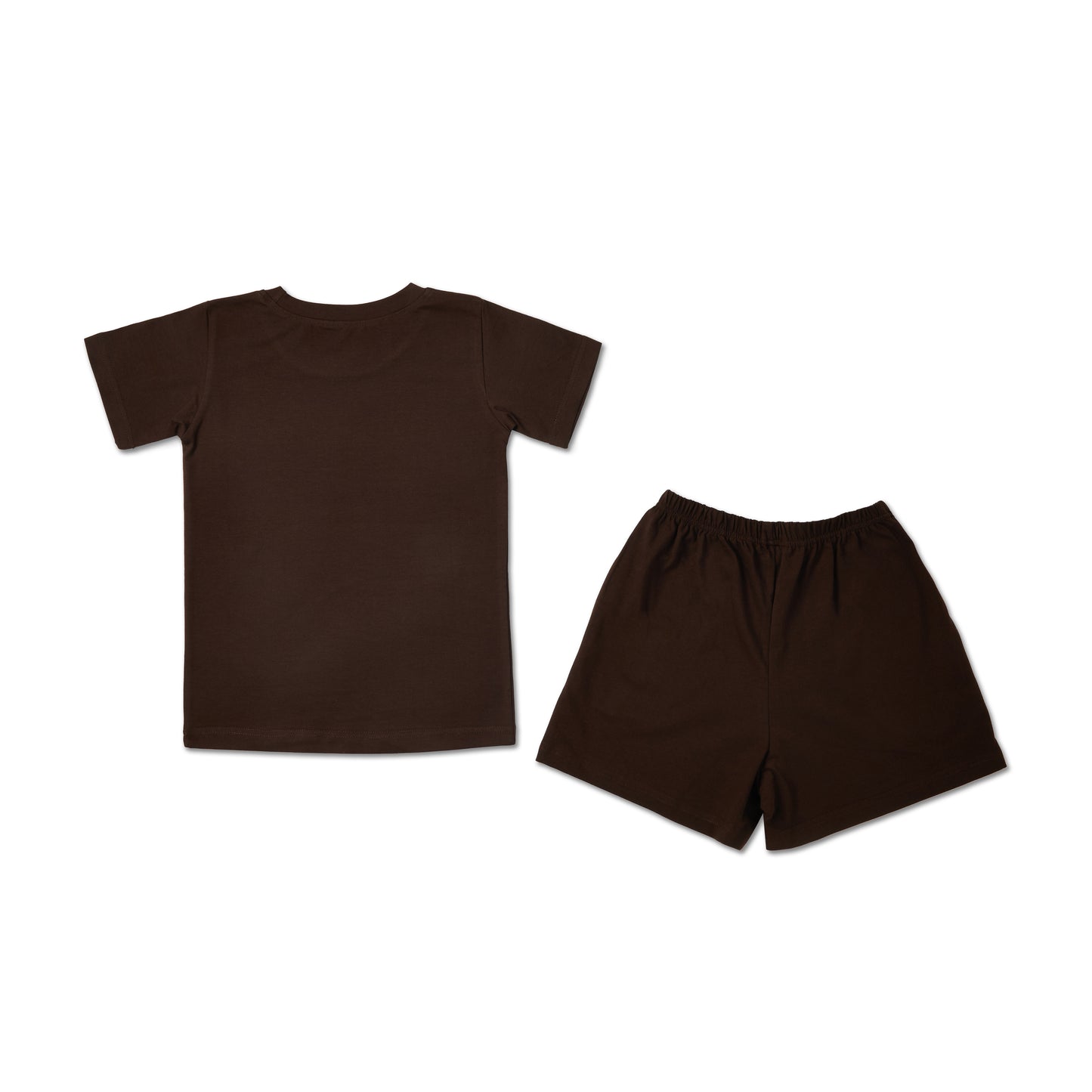 Nonstop Brown GIrls T-shirt and Shorts set