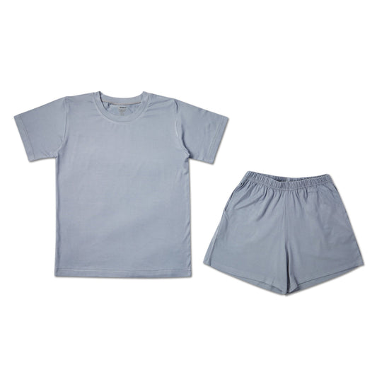  Yummy Grey Girls T-shirt and Shorts set 