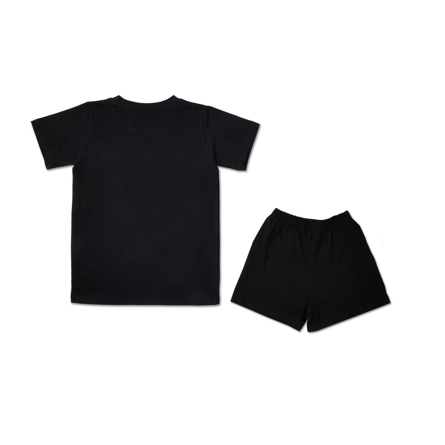 Friend Black Boys T-shirt and Shorts set