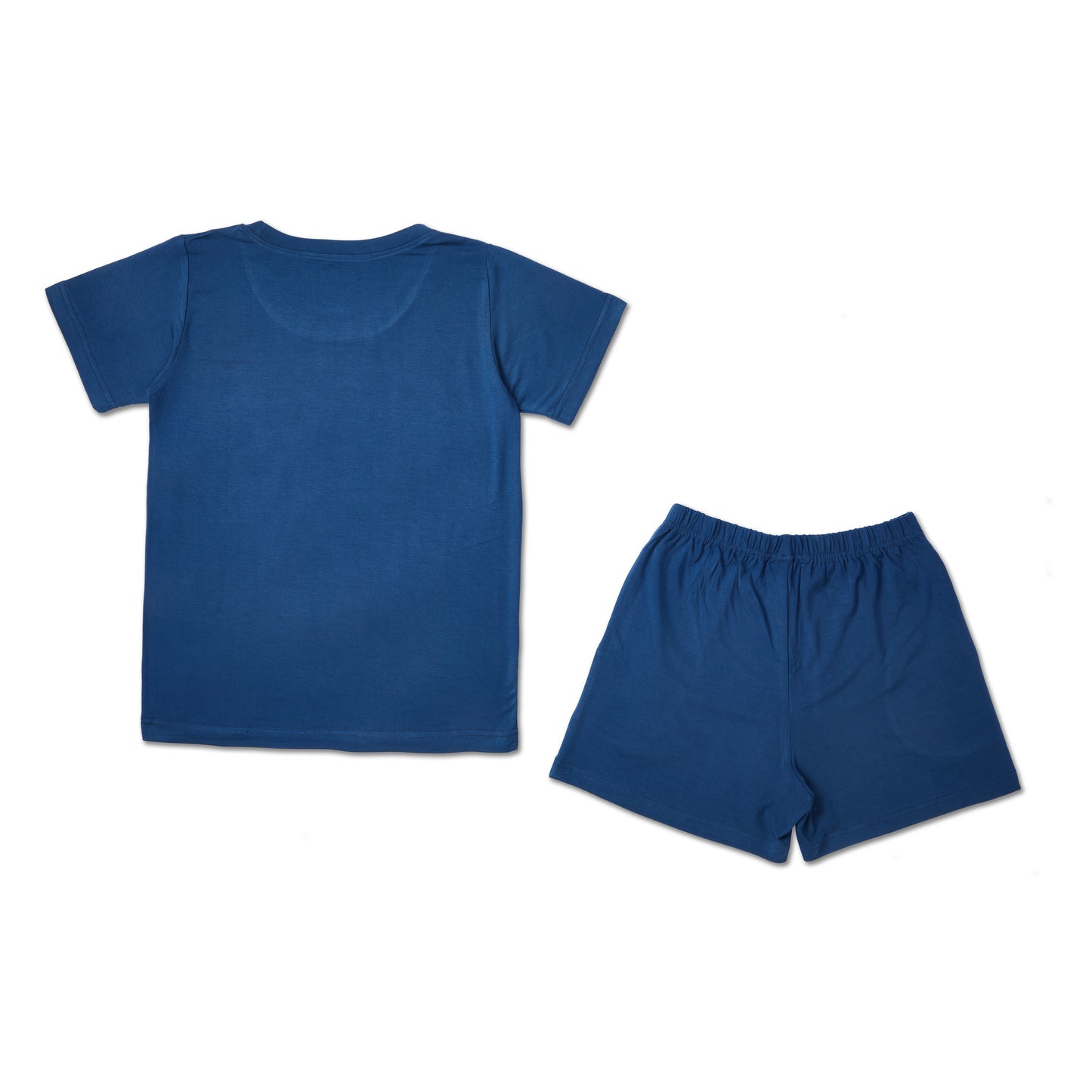 Moon Blue Girls T-shirt and Shorts set