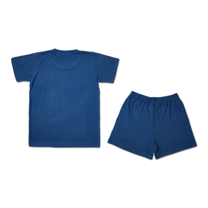 Future Blue Boys T-shirt and Shorts set