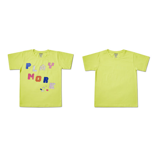 Playmore Ground Fluorscent Unisex Tshirt (Pack of 2)