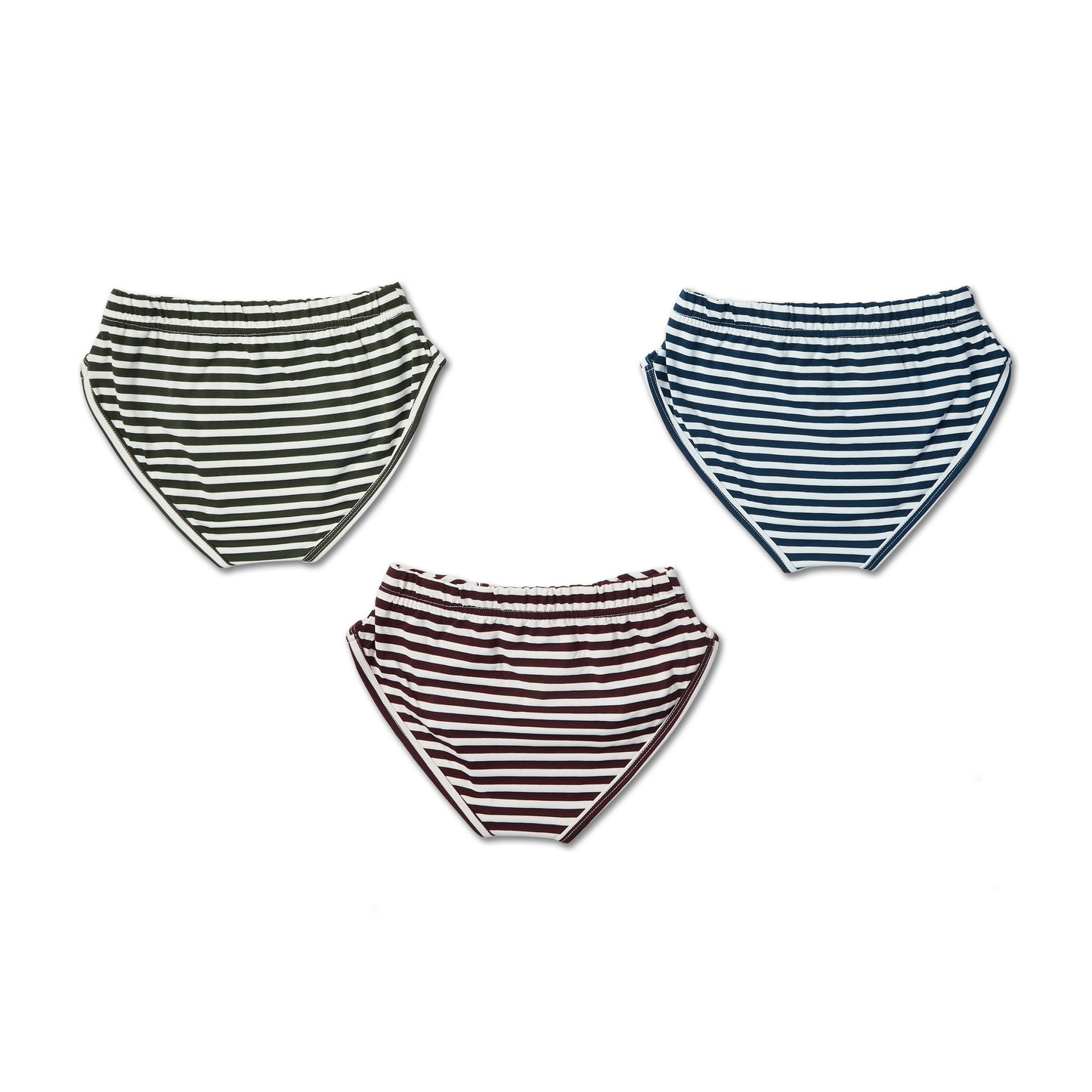 Cool Stripes Premium Boys Brief (Pack of 3)