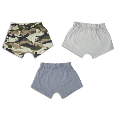 Jungle Zebra Boys Trunks (Pack of 3)