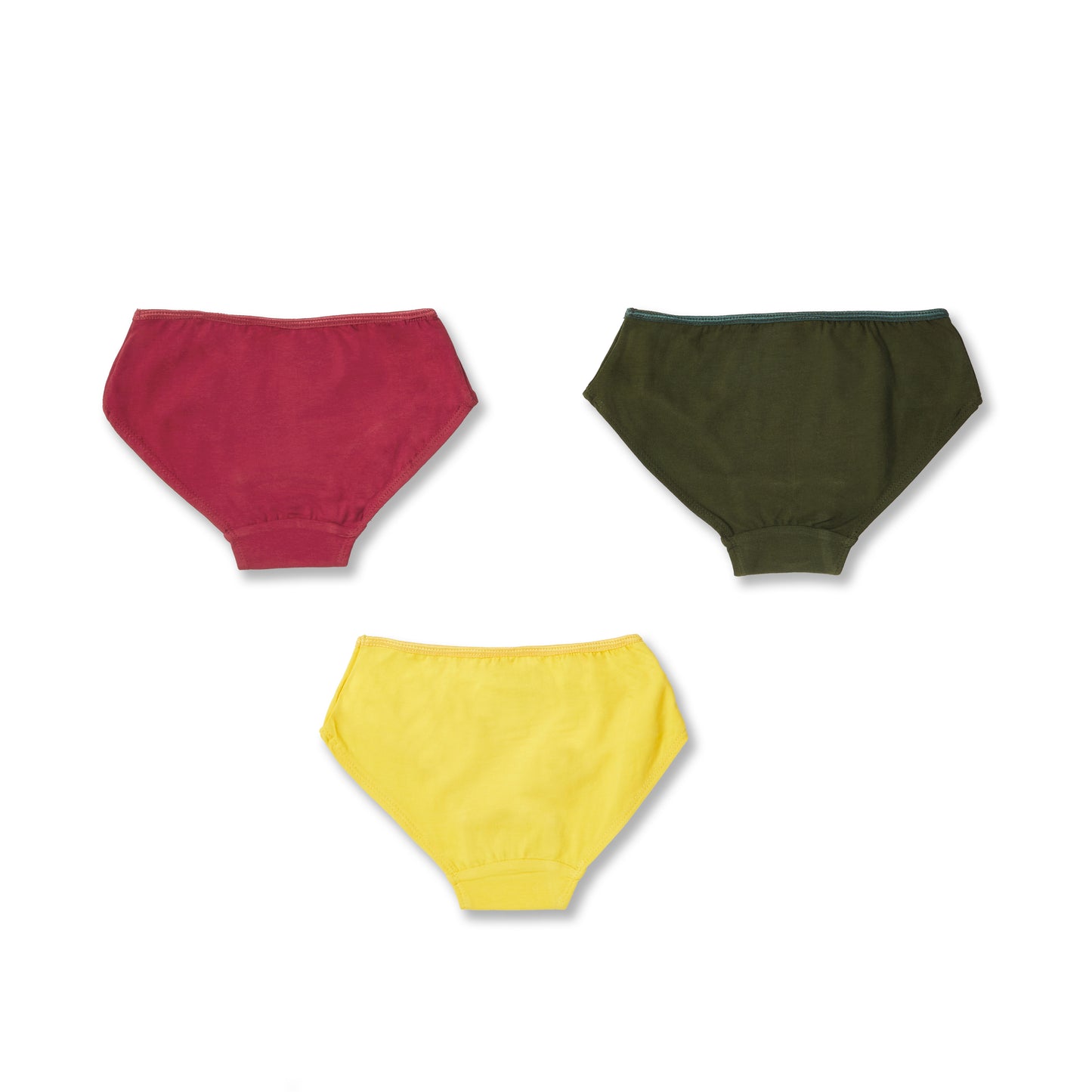 Friends Plain Girls Panty (Pack of 3)