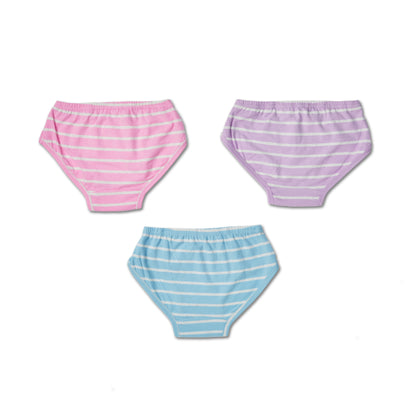 Sunshine Stripes Girls Panty (Pack of 3)