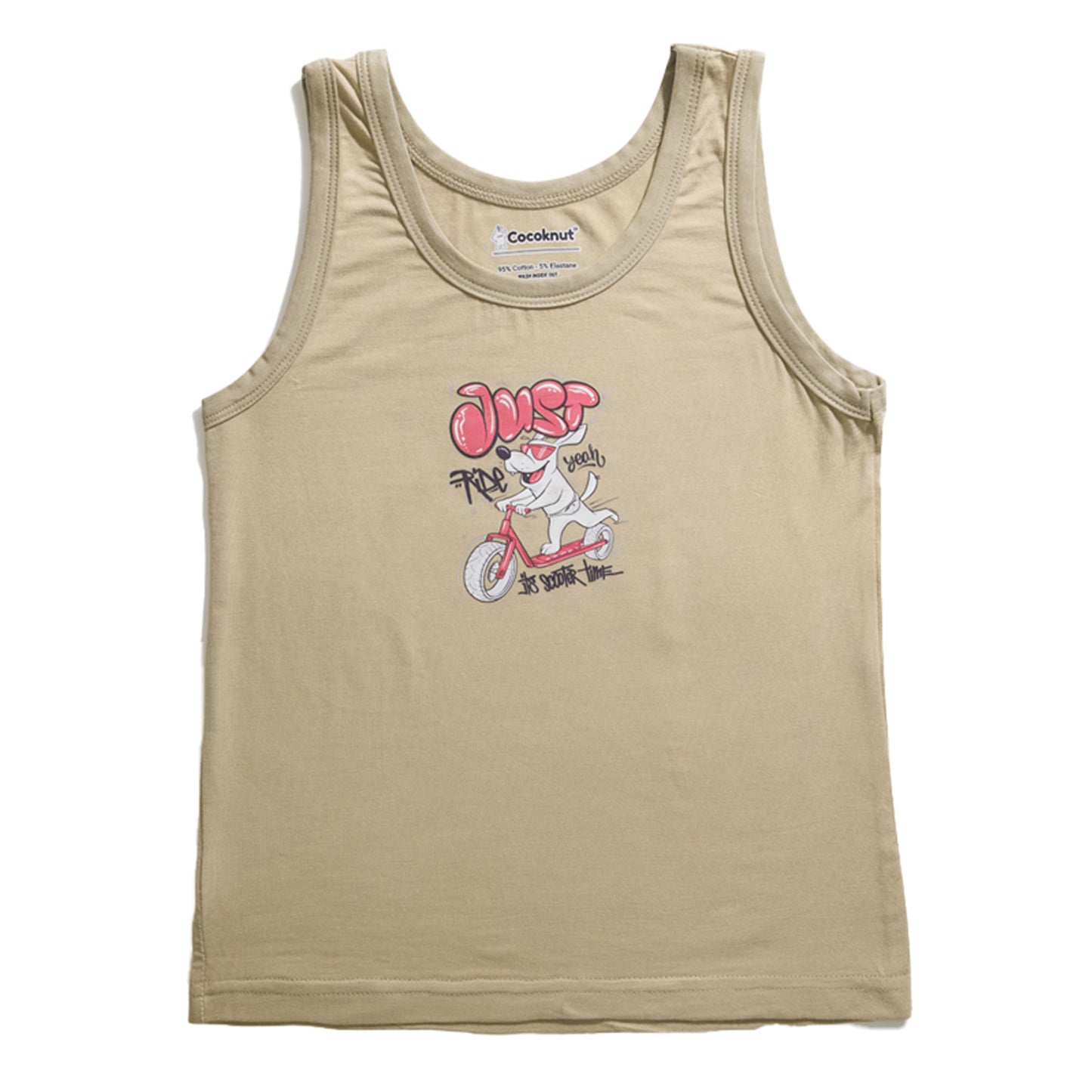 Smarty Ride Girls Tank Top (Pack of 2)