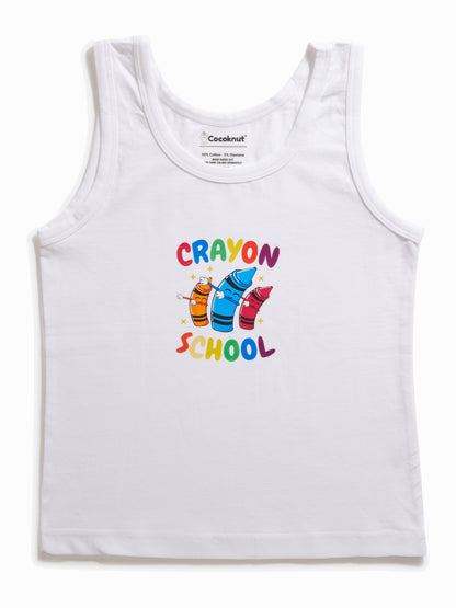 Daddy's Girl Crayon Tank Top (Pack of 2)