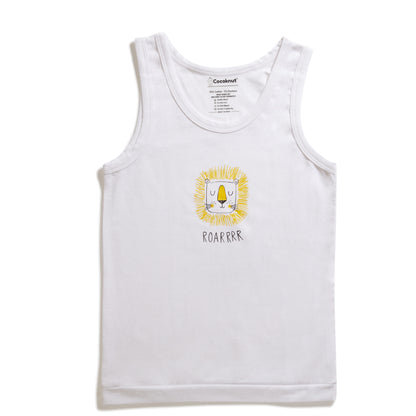 Roarrrr Dino Boys Vest (Pack of 2)