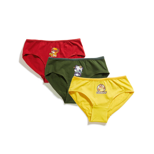 Friends cozy Girls Panty (Pack of 3)