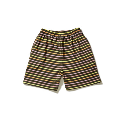 Brown Stripes Cotton Boys Nightwear set