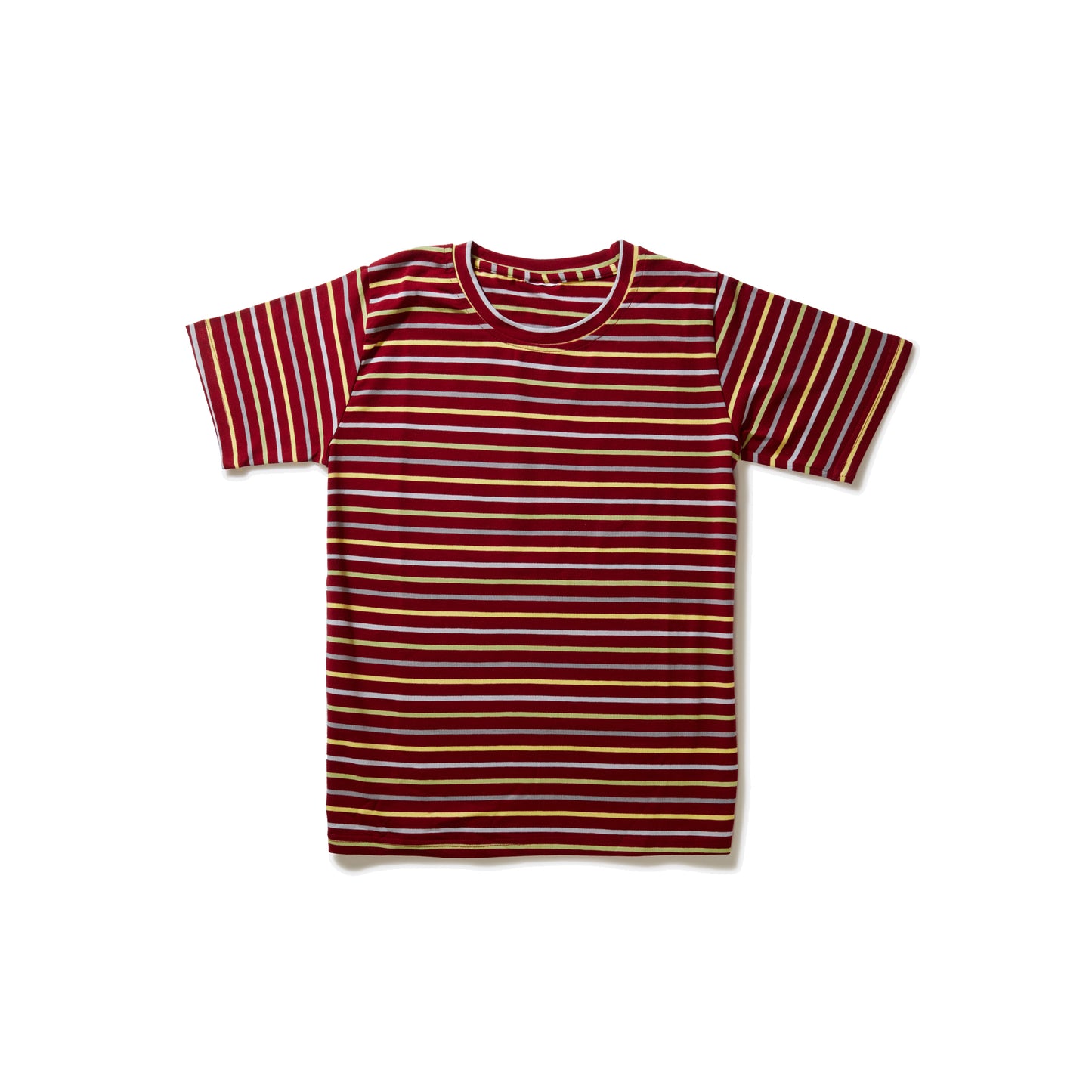 Maroon Stripes Cotton Boys Nightwear set