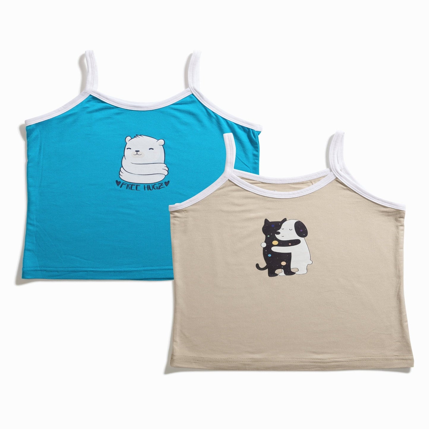 Cat Hugz Girls Camisole Set