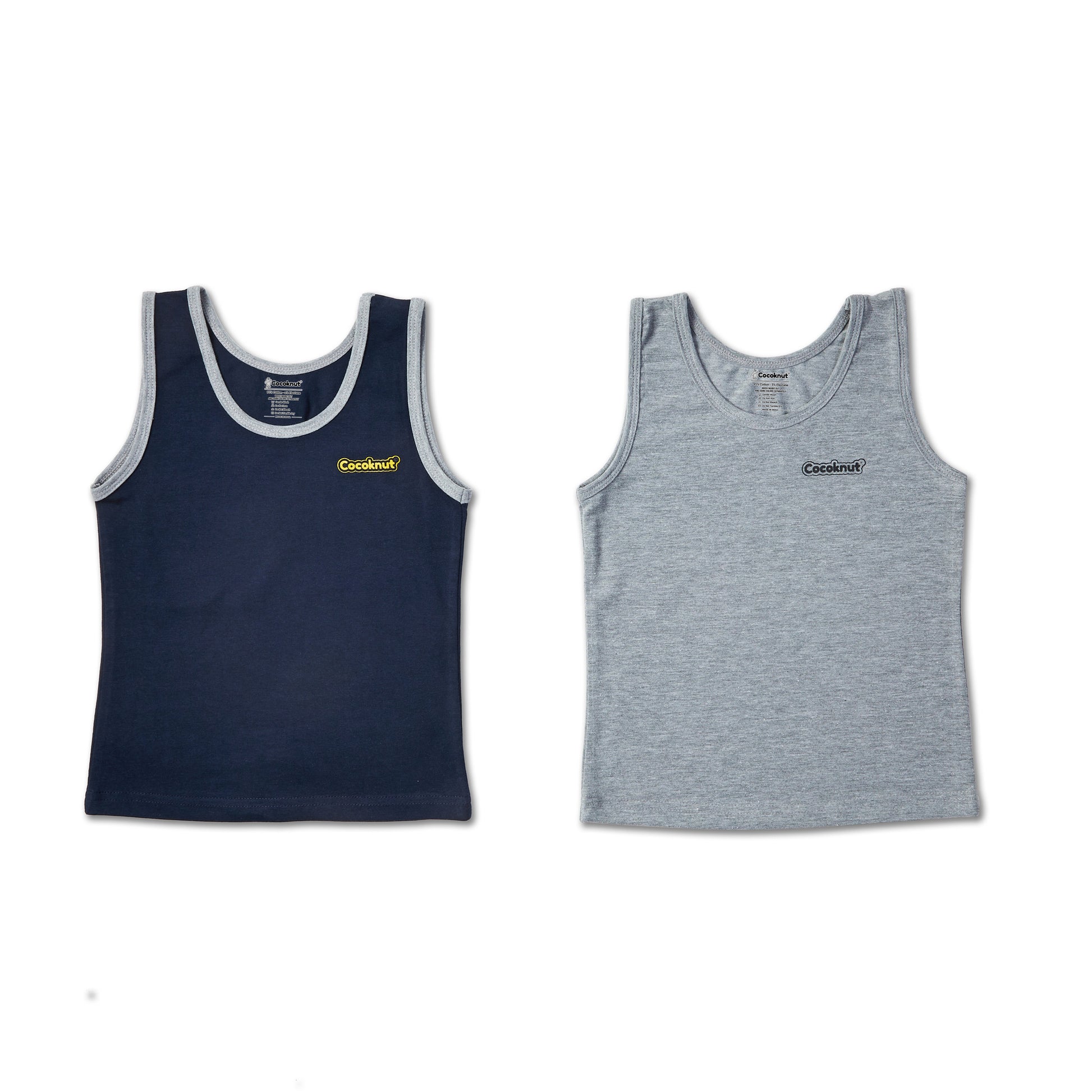 Signature Cocoknut styled boys vest 2-pack