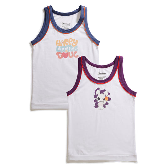Happy Soul Boys Vest Pack of 2