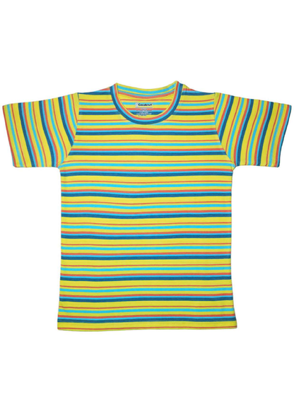 Green Stripes Cotton Boys Nightwear set