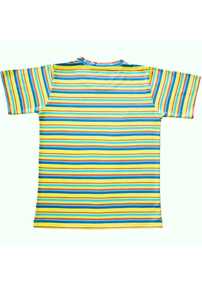 Green Stripes Cotton Boys Nightwear set