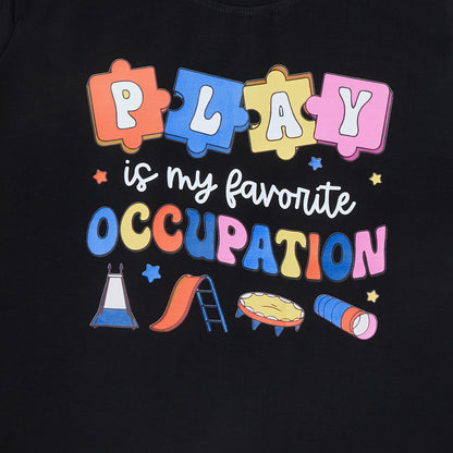 Play Black GIrls T-shirt and Shorts set