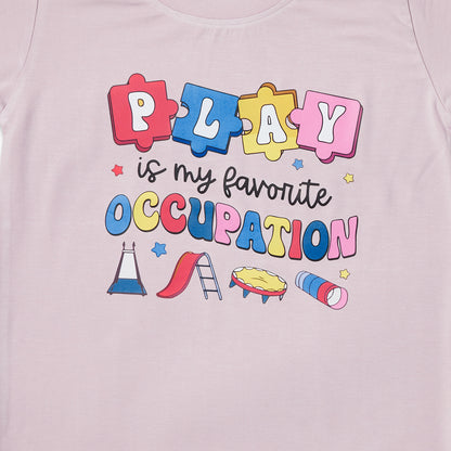 Play PInk GIrls T-shirt and Shorts set