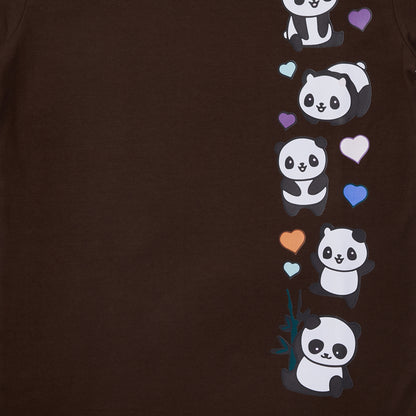 Family Brown Boys T-shirt and Shorts set