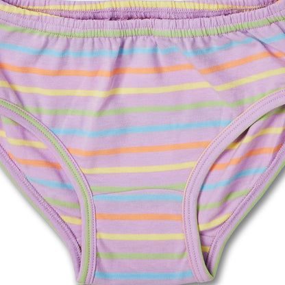 Pastel Stripes Girls Panty (Pack of 3)