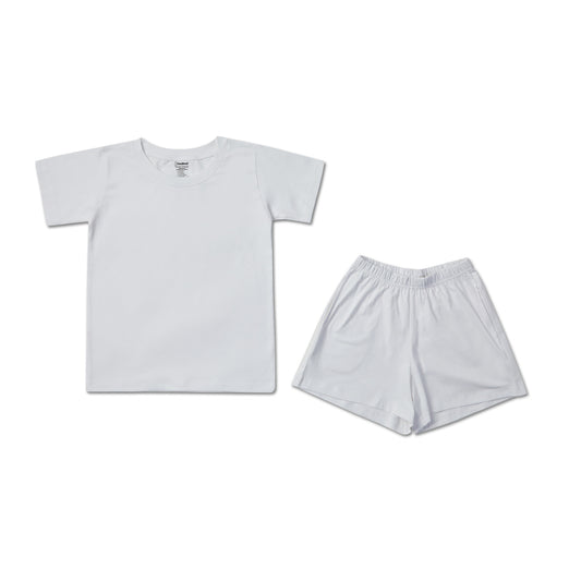 White yummy set with breathable fabric