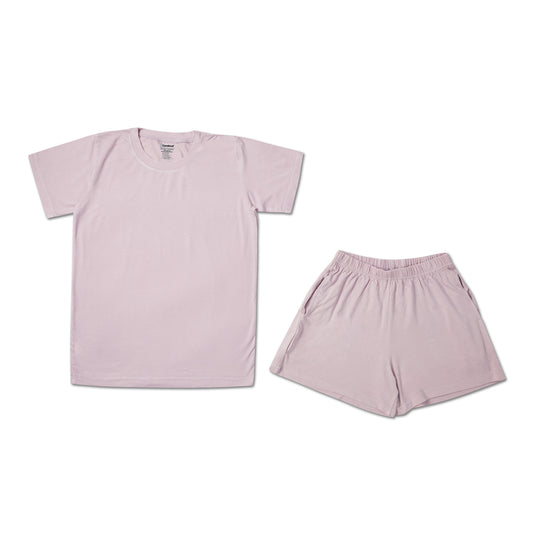 Yummy pink Unisex tee and shorts